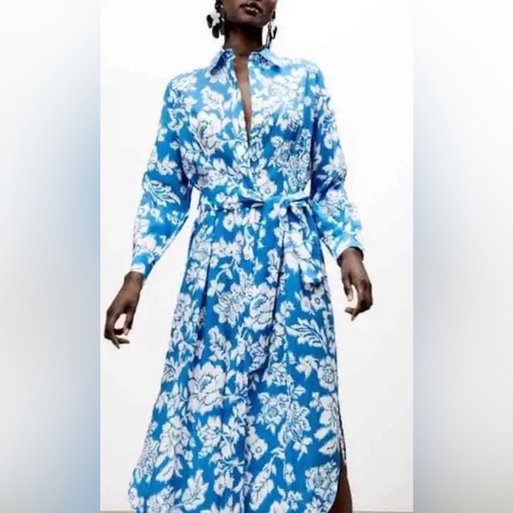 Zara Floral Dress - Picture 2 of 9